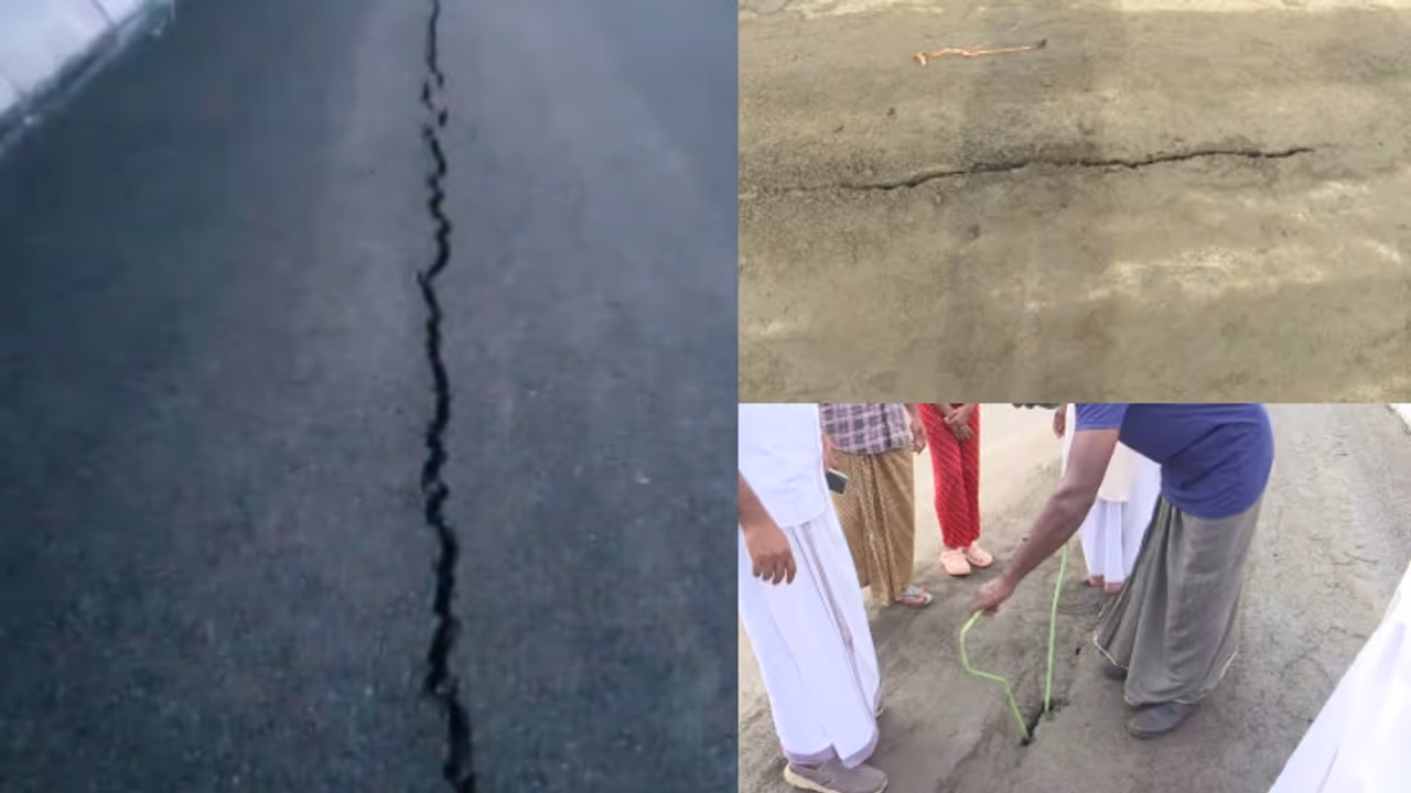 ചാവക്കാട് ദേശീയപാതയിലെ വിള്ളൽ; റിപ്പോർട്ട് തേടി തൃശൂർ ജില്ലാ കളക്ടർ, റിപ്പോർട്ട് ലഭിച്ച ശേഷം തുടർനടപടി