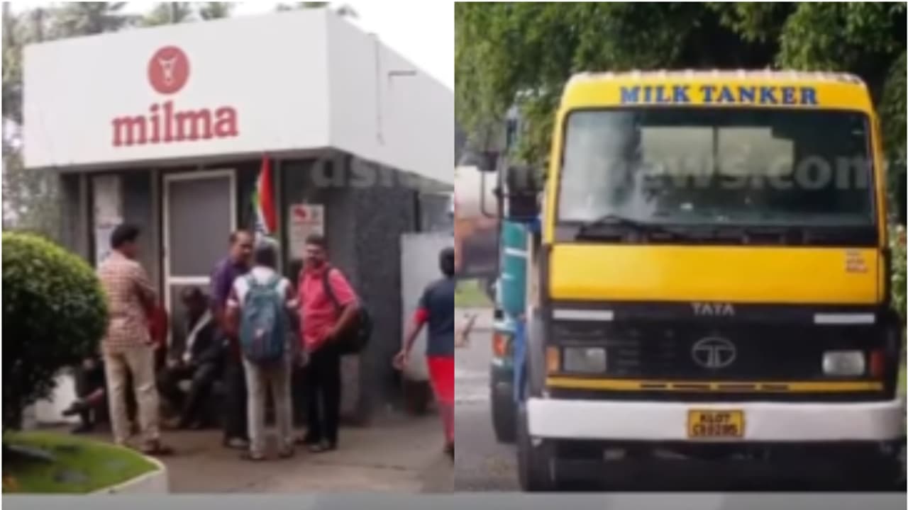 നാലു ജില്ലകളിൽ മിൽമ പാൽ വിതരണം തടസപ്പെട്ടു; തിരുവനന്തപുരം മേഖലയിലെ മിൽമ ജീവനക്കാരുടെ സമരം തുടരും