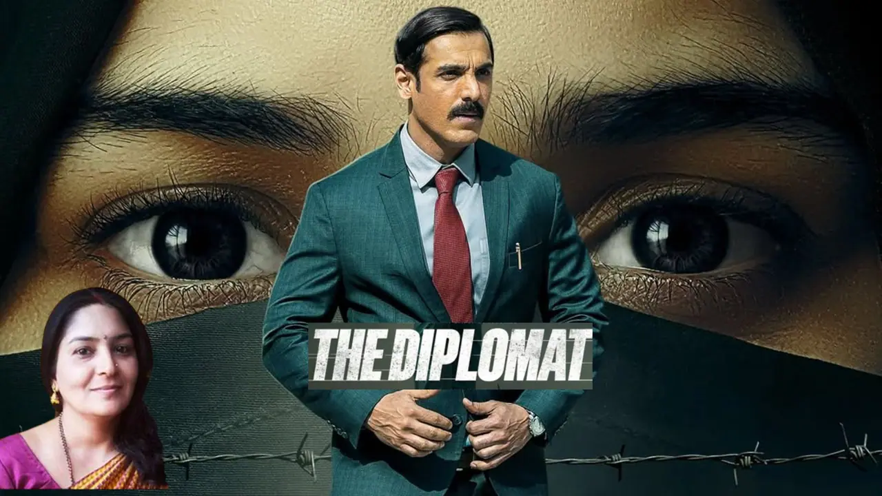 ಪಾಕ್‌ನಲ್ಲಿ ಸಿಲುಕಿದ ಉಜ್ಮಾಳನ್ನು ಭಾರತಕ್ಕೆ ಕರೆತರುವ ಸಾಹಸಮಯ ಚಿತ್ರವೇ 'ದಿ ಡಿಪ್ಲೊಮ್ಯಾಟ್'