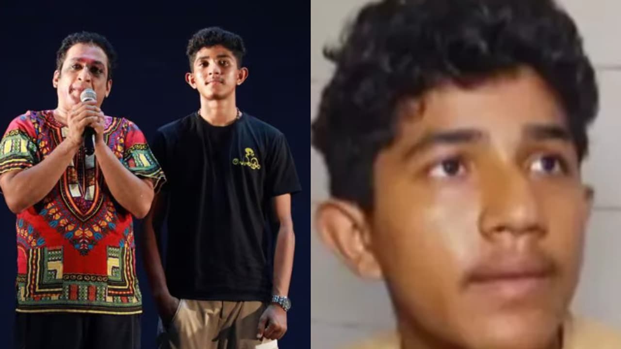 'മകനെ ക്രൂരമായി മര്‍ദ്ദിച്ചു, ഹെല്‍‌മറ്റ് കൊണ്ട് അടിച്ചു', പരാതിയുമായി സന്തോഷ് കീഴാറ്റൂര്‍