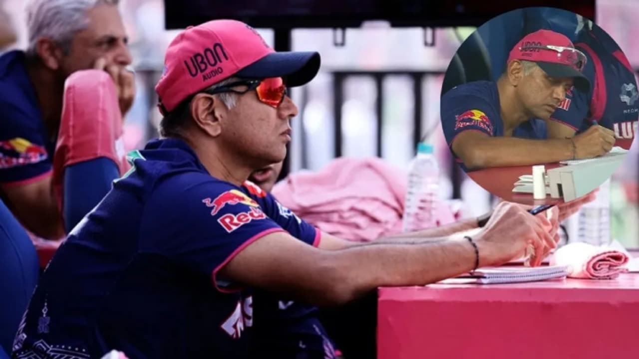 മത്സരങ്ങള്ക്കിടെ എന്താണ് എഴുതിക്കൊണ്ടിരിക്കുന്നത്, ഒടുവില് ആ രഹസ്യം പരസ്യമാക്കി നല്കി ദ്രാവിഡ് മത്സരങ്ങള്ക്കിടെ എന്താണ് എഴുതിക്കൊണ്ടിരിക്കുന്നത്, ഒടുവില് ആ രഹസ്യം പരസ്യമാക്കി നല്കി ദ്രാവിഡ്