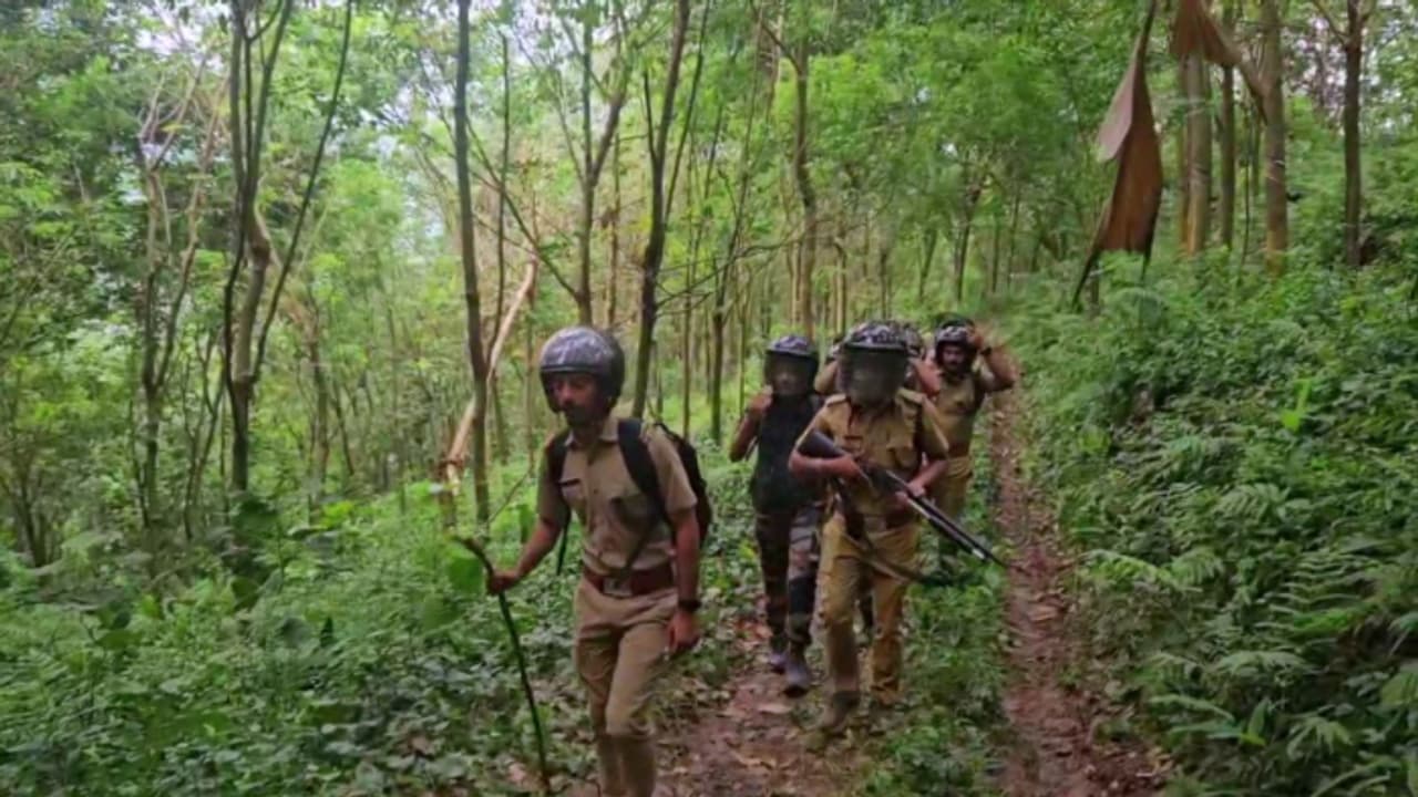 മദാരികുണ്ട് വെള്ളച്ചാട്ടത്തിന്‍റെ 1 കിലോമീറ്ററിനുള്ളിൽ കാൽപാടുകൾ, നരഭോജി കടുവ കാളികാവ് കേരള എസ്റ്റേറ്റിൽ തന്നെ