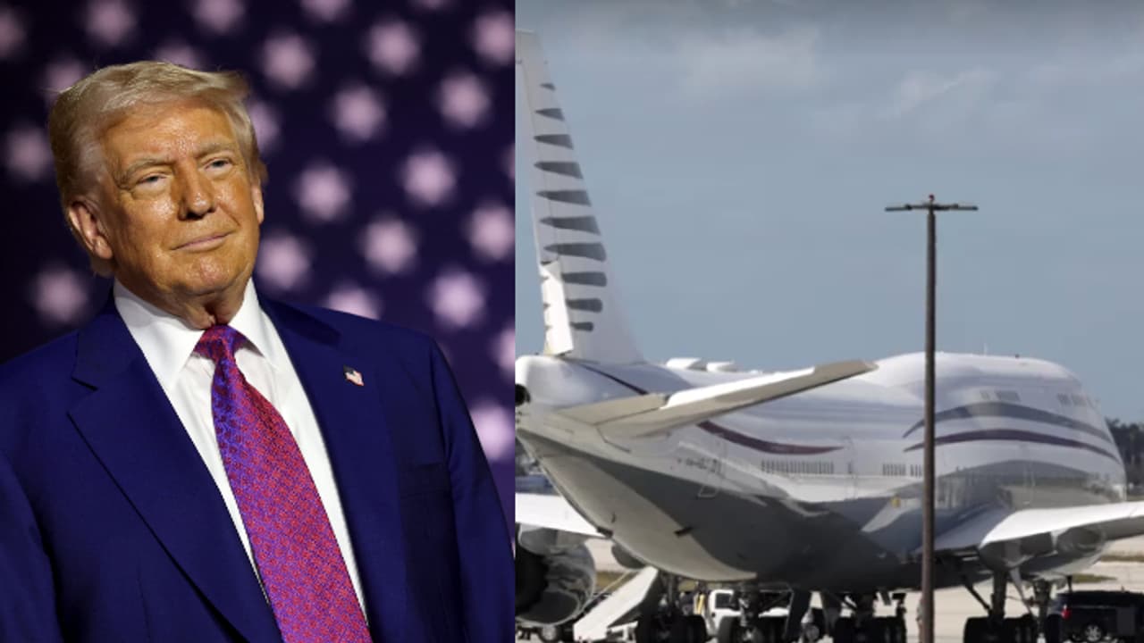 400 മില്യൻ ഡോളറിന്റെ 'പറക്കും വില്ല', ഖത്തറിന്റെ സ്നേഹ സമ്മാനം 'ഒഫീഷ്യൽ', ആഢംബര ജെറ്റ് സ്വീകരിച്ച് യുഎസ് 400 മില്യൻ ഡോളറിന്റെ 'പറക്കും വില്ല', ഖത്തറിന്റെ സ്നേഹ സമ്മാനം 'ഒഫീഷ്യൽ', ആഢംബര ജെറ്റ് സ്വീകരിച്ച് യുഎസ്