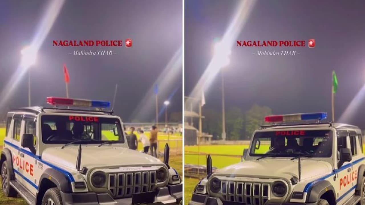 ആദ്യമായി കാക്കിക്കുപ്പായമിട്ട് മഹീന്ദ്ര ഥാർ റോക്‌സ്, ചേർന്നത് നാഗാലാൻഡ് പോലീസിൽ
