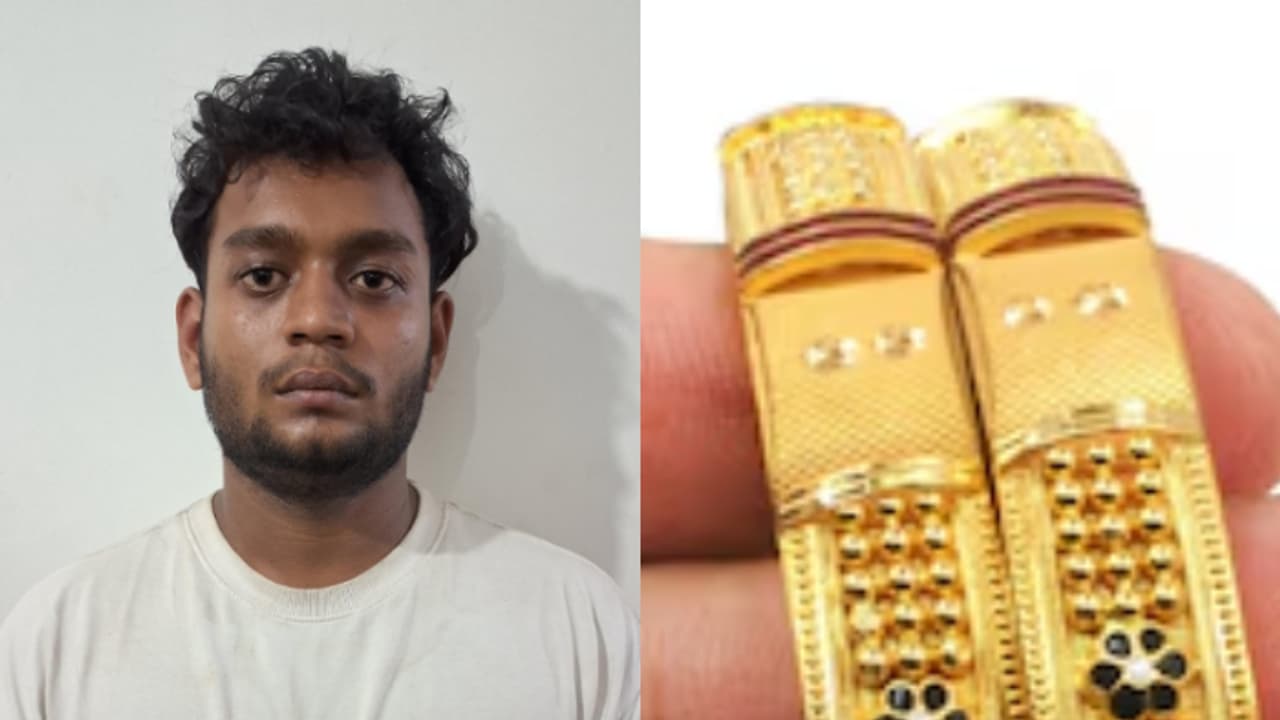 73 കാരിയുടെ വളകൾ അറുത്തുമാറ്റിയിട്ടും പരിക്കില്ല, കവര്ച്ചയിലെ ആ കരുതൽ ആളെ കാട്ടിക്കൊടുത്തു, ബന്ധു അറസ്റ്റിൽ 73 കാരിയുടെ വളകൾ അറുത്തുമാറ്റിയിട്ടും പരിക്കില്ല, കവര്ച്ചയിലെ ആ കരുതൽ ആളെ കാട്ടിക്കൊടുത്തു, ബന്ധു അറസ്റ്റിൽ