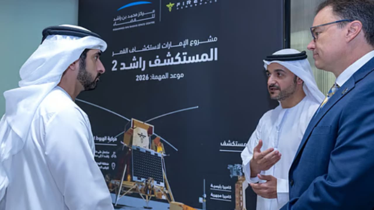 ചന്ദ്രനിലേക്ക് യുഎഇയുടെ രണ്ടാമത്തെ ദൗത്യം, റാ​ഷി​ദ് റോ​വ​ർ 2 അടുത്ത വ‍ർഷം കുതിക്കും 