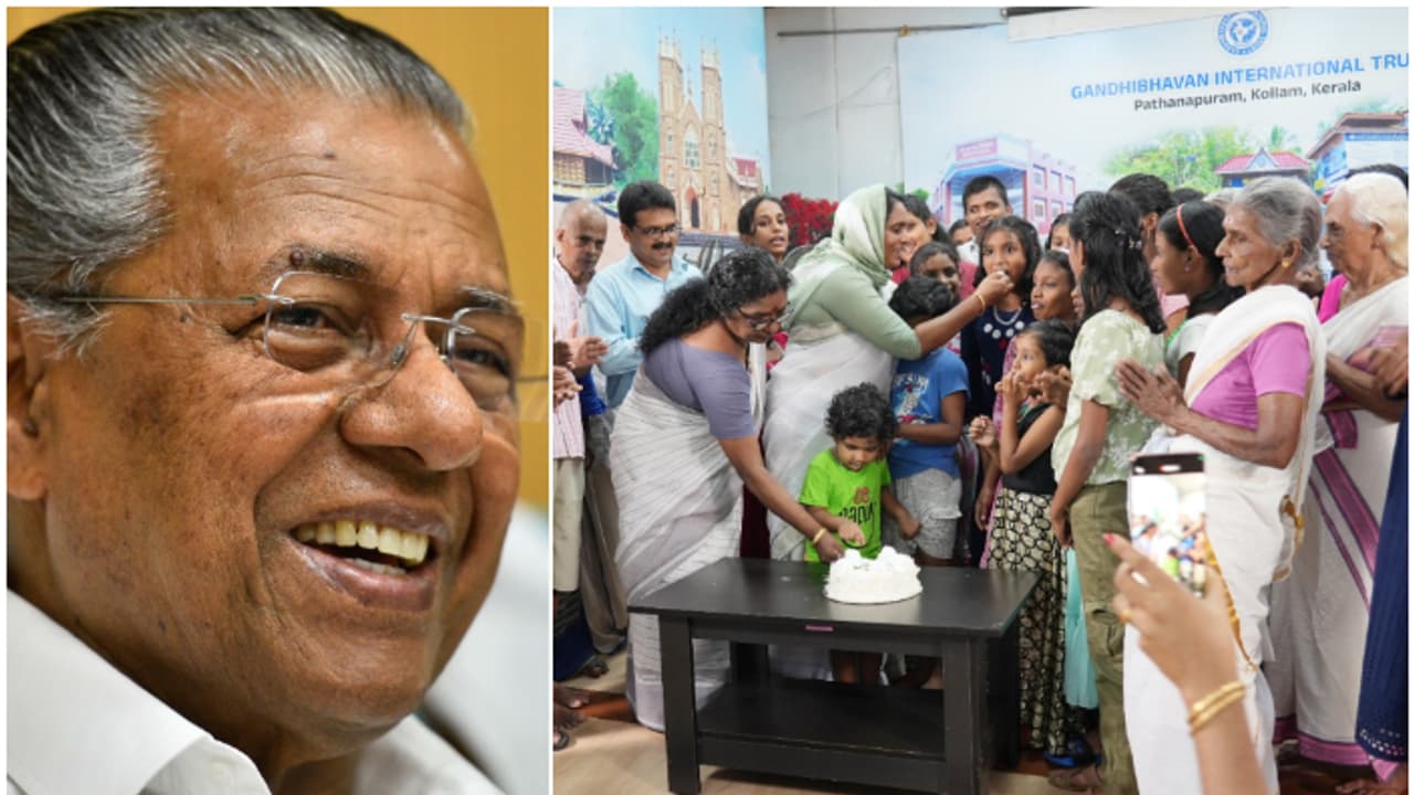 പിറന്നാൾ ദിനത്തില്‍ ഗാന്ധിഭവനിലെ 500ലധികം കുടുംബാംഗങ്ങള്‍ക്ക് സദ്യയൊരുക്കി മുഖ്യമന്ത്രി 