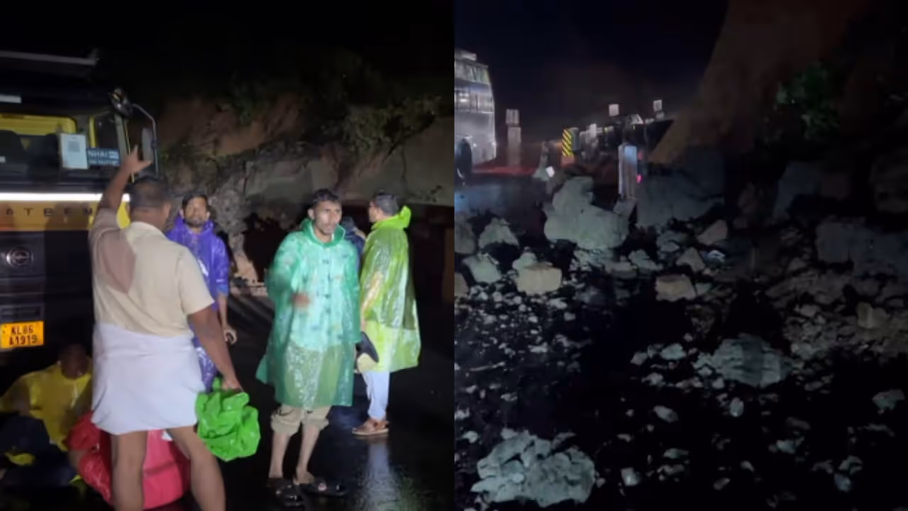 ദേശീയപാതയിൽ കണ്ണൂര്‍ കുപ്പത്ത് വീണ്ടും മണ്ണിടിച്ചിൽ; വാഹനങ്ങള്‍ വഴിതിരിച്ചുവിടും, പ്രതിഷേധിച്ച് യൂത്ത് ലീഗ്