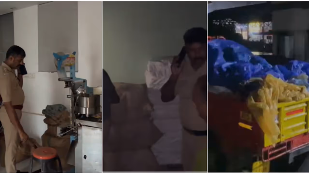 പൂട്ടിക്കിടക്കുന്ന ഗോഡൗണല്ലേ, സംശയം ഒന്നുമില്ല; ഒരു കോടിയുടെ 'മൊതൽ' ആരുമറിയാതെ സുക്ഷിച്ചു, പിടിച്ചെടുത്തു പൂട്ടിക്കിടക്കുന്ന ഗോഡൗണല്ലേ, സംശയം ഒന്നുമില്ല; ഒരു കോടിയുടെ 'മൊതൽ' ആരുമറിയാതെ സുക്ഷിച്ചു, പിടിച്ചെടുത്തു