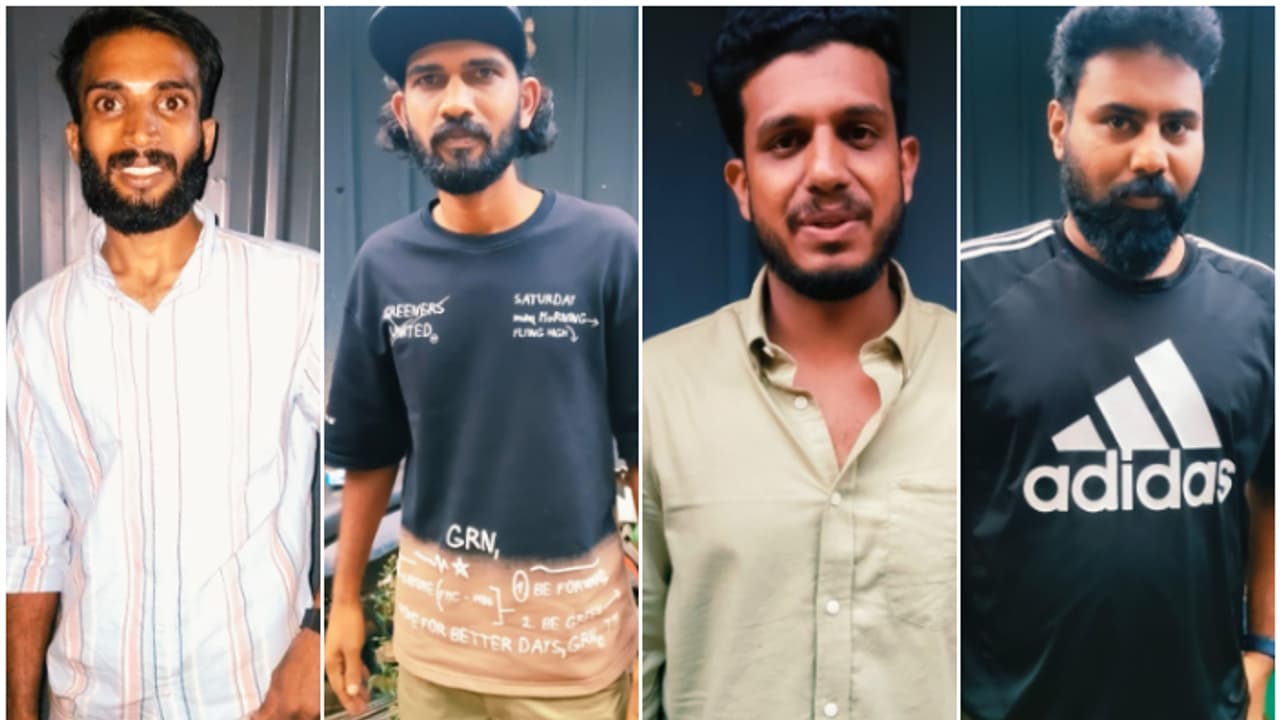 കനിൽപടിയിൽ എത്തിയ യുവാക്കൾ; കൈയിലുള്ള സിഗരറ്റ് പൊലീസെത്തി പരിശോധിച്ചു, അകത്ത് നിറച്ച് കഞ്ചാവ് കനിൽപടിയിൽ എത്തിയ യുവാക്കൾ; കൈയിലുള്ള സിഗരറ്റ് പൊലീസെത്തി പരിശോധിച്ചു, അകത്ത് നിറച്ച് കഞ്ചാവ്