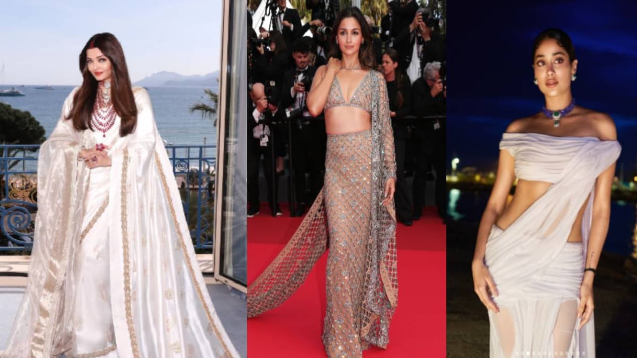 Cannes 2025 actress saree look Cannes 2025 actress saree look