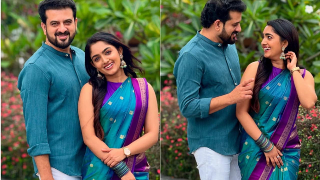 ഇതാണ് ഫാഷൻ ടെലിപ്പതി; ചിത്രങ്ങളുമായി ബിന്നിയും സാജൻ സൂര്യയും