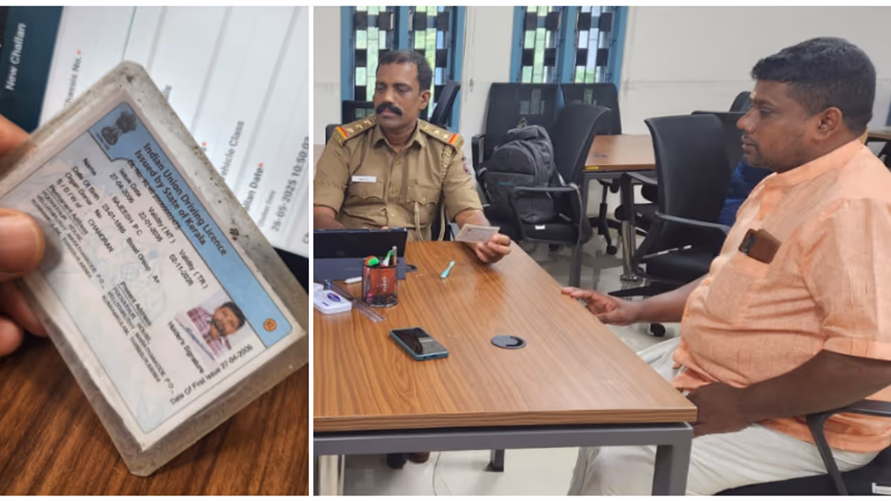 ഹോൺ മുഴക്കിയിട്ടും വിട്ടുകൊടുക്കാൻ ഉദ്ദേശമില്ല, കെഎസ്ആർടിസിക്ക് സൈഡ് കൊടുത്തില്ല; പിഴ, ഒപ്പം കടുത്ത നടപടിയും