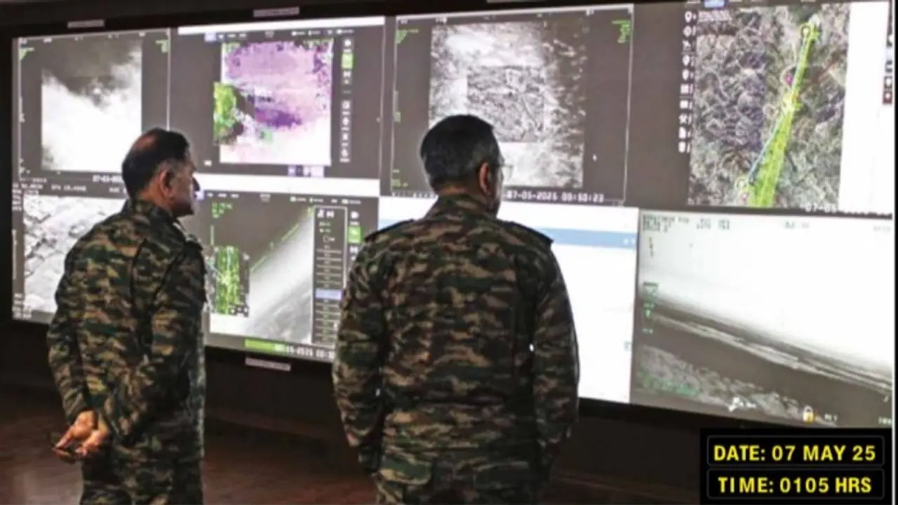 Operation Sindoor war room pics