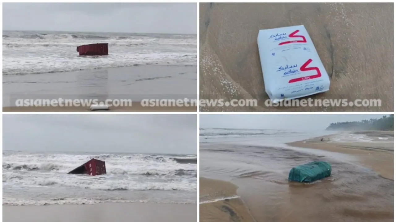 കൂടുതൽ കണ്ടെയ്നറുകൾ തിരുവനന്തപുരത്തിന്റെ തീരത്തും; അഞ്ചുതെങ്ങ്, അയിരൂർ, വർക്കല, ഇടവ തീരങ്ങളിൽ അടിഞ്ഞു