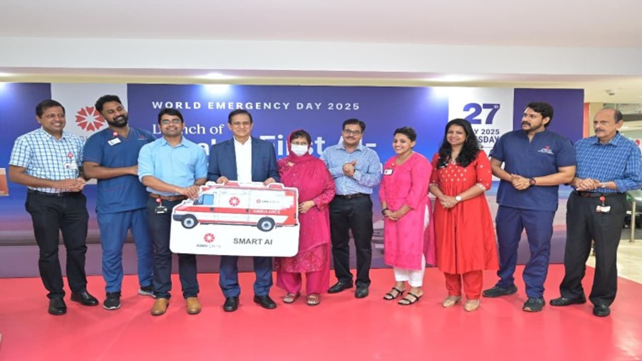 കേരളത്തിലെ ആദ്യ എഐ ഇന്റഗ്രേറ്റഡ് സ്മാർട്ട് ആംബുലൻസുമായി കിംസ്ഹെൽത്ത്