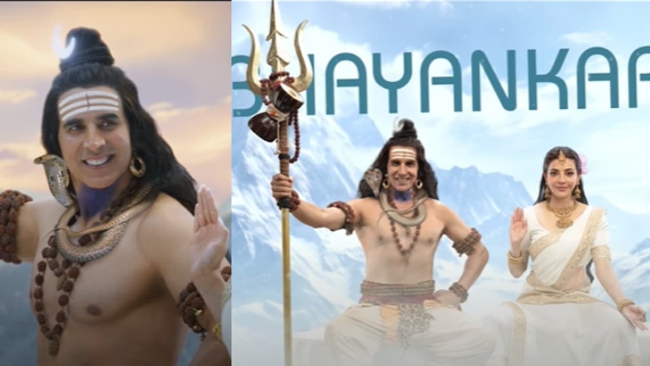 പരമശിവനായി അക്ഷയ് കുമാർ, പാർവതിയായി കാജൽ അ​ഗർവാളും; കണ്ണപ്പയിലെ ​ഗാനം എത്തി