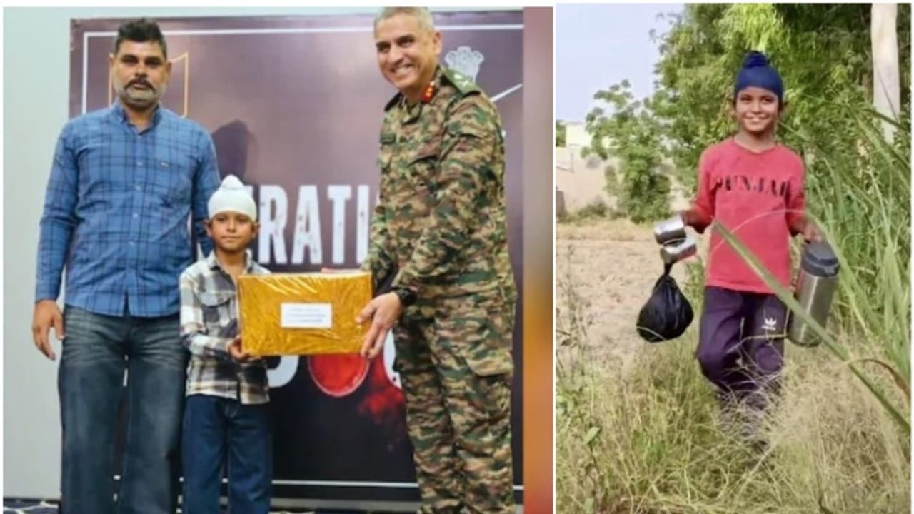 ഓപ്പറേഷൻ സിന്ദൂറിലെ ഏറ്റവും പ്രായം കുറഞ്ഞ പോരാളി; പത്ത് വയസുകാരനെ ആദരിച്ച് സൈന്യം