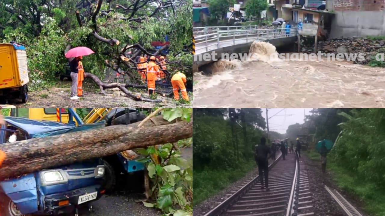പെരുമഴ തുടരുന്നു: സംസ്ഥാനത്ത് ഇന്ന് രണ്ട് മരണം, ഒരാളെ കാണാതായി; നിരവധി പേർക്ക് പരിക്ക്; വ്യാപക നാശനഷ്ടം പെരുമഴ തുടരുന്നു: സംസ്ഥാനത്ത് ഇന്ന് രണ്ട് മരണം, ഒരാളെ കാണാതായി; നിരവധി പേർക്ക് പരിക്ക്; വ്യാപക നാശനഷ്ടം