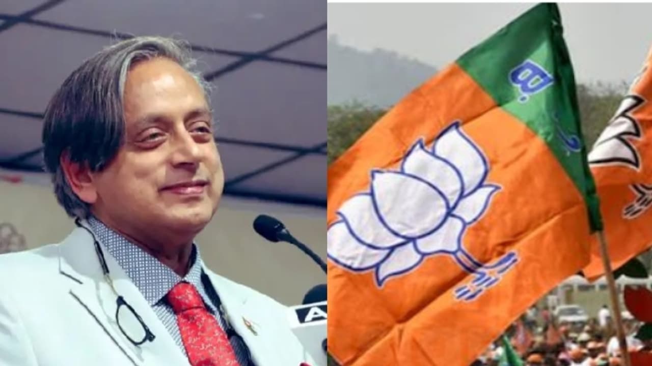 ശശി തരൂരിന് വീണ്ടും പിന്തുണ അറിയിച്ച് ബിജെപി; കോൺ​ഗ്രസ് രാജ്യത്തിനൊപ്പം നിൽക്കുന്നില്ലെന്ന് വിമർശനം