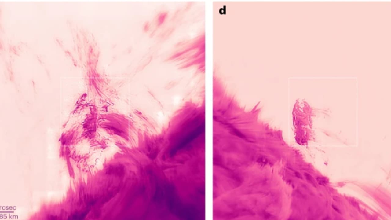 മഹാ നേട്ടം, സൂര്യന്‍റെ കൊറോണയുടെ ഇതുവരെയുള്ള ഏറ്റവും വ്യക്തമായ ദൃശ്യങ്ങൾ പകര്‍ത്തി; പ്ലാസ്‍മ പ്രവാഹം ദൃശ്യം