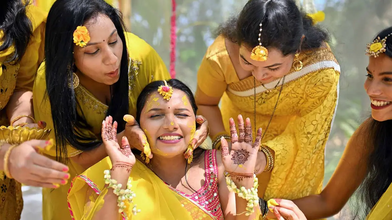 haldi ceremany