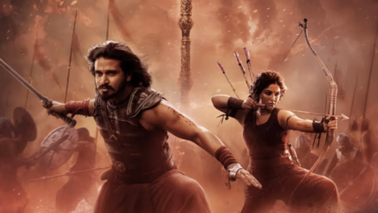 നിഖിൽ ഭരത് കൃഷ്‍ണമാചാരി പാൻ ഇന്ത്യൻ ചിത്രം 'സ്വയംഭൂ' പുത്തൻ പോസ്റ്റർ പുറത്ത്