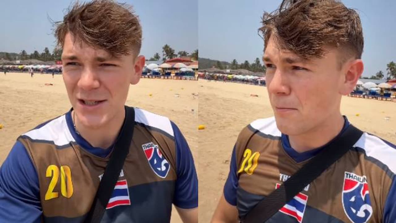 അയ്യോ ഇന്ത്യയിലെ ബീച്ചിൽ എന്താ ഇങ്ങനെ, ആരും ഷർട്ടൂരില്ലേ? അമ്പരപ്പ് പങ്കുവച്ച് വിദേശി യുവാവ് അയ്യോ ഇന്ത്യയിലെ ബീച്ചിൽ എന്താ ഇങ്ങനെ, ആരും ഷർട്ടൂരില്ലേ? അമ്പരപ്പ് പങ്കുവച്ച് വിദേശി യുവാവ്