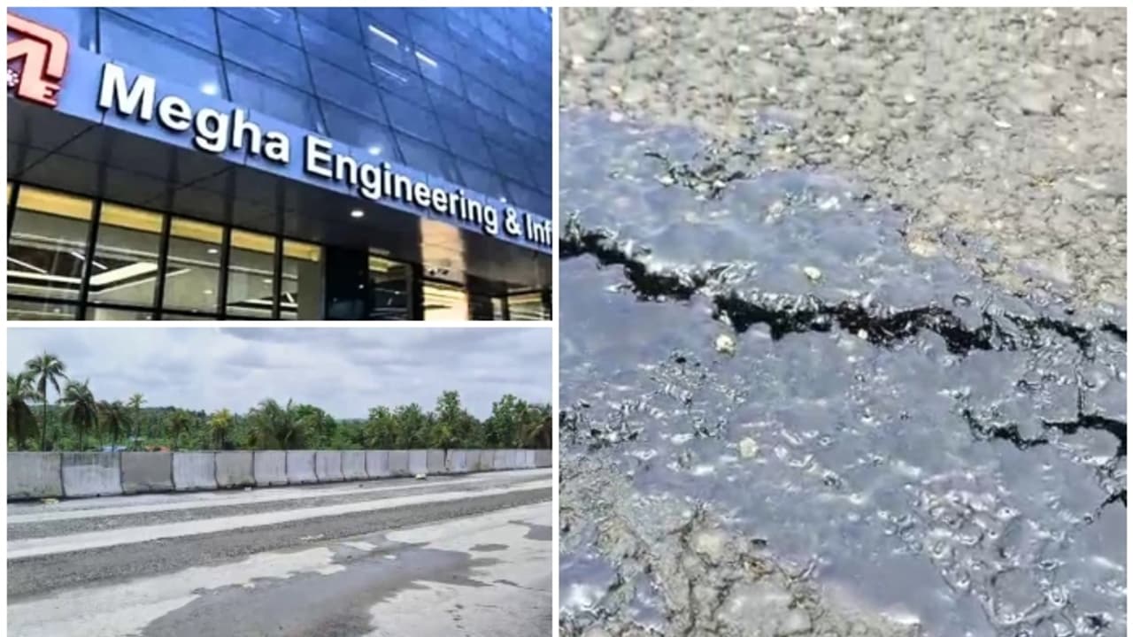 ഇതും പണിഞ്ഞത് 'മേഘ'; പിലിക്കോട് ദേശീയപാതയിൽ ഇരുവശത്തും അര കിലോമീറ്റർ ദൂരത്തിൽ വിള്ളൽ! ഇതും പണിഞ്ഞത് 'മേഘ'; പിലിക്കോട് ദേശീയപാതയിൽ ഇരുവശത്തും അര കിലോമീറ്റർ ദൂരത്തിൽ വിള്ളൽ!