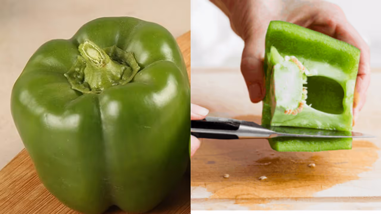 'എന്റമ്മോ, ഇത് ഭയാനകം'; പച്ച ക്യാപ്സിക്കം മുറിച്ച യുവതിക്ക് കിട്ടിയത് വിഷമുള്ള ജീവി 'എന്റമ്മോ, ഇത് ഭയാനകം'; പച്ച ക്യാപ്സിക്കം മുറിച്ച യുവതിക്ക് കിട്ടിയത് വിഷമുള്ള ജീവി