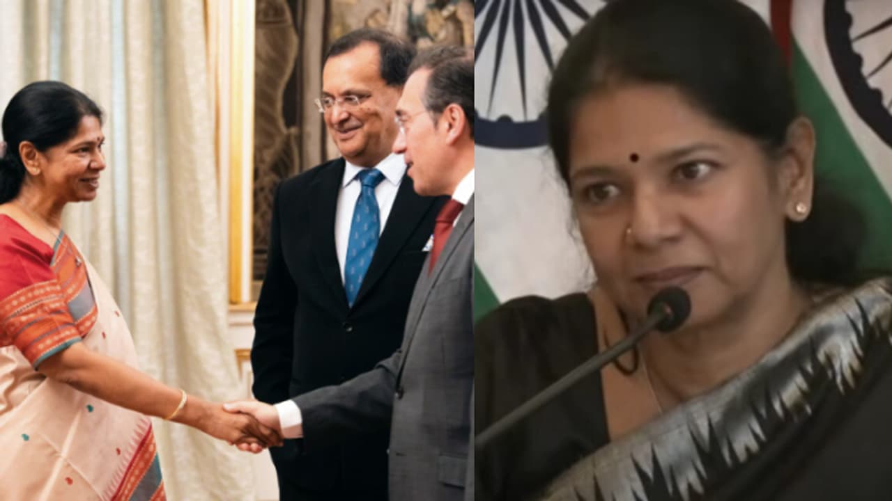 സ്പെയിനിൽ ഓപ്പറേഷൻ സിന്ദൂർ വിവരണം, കനിമൊഴിയോട് ചോദ്യം 'ഇന്ത്യൻ ദേശീയ ഭാഷ ഏത്?', മിണ്ടാട്ടം മുട്ടിച്ച് മറുപടി 