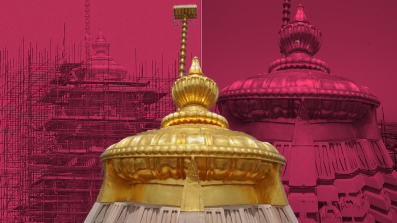 ayodhya ram mandir golden kalash pran pratishtha top shikhar decoration