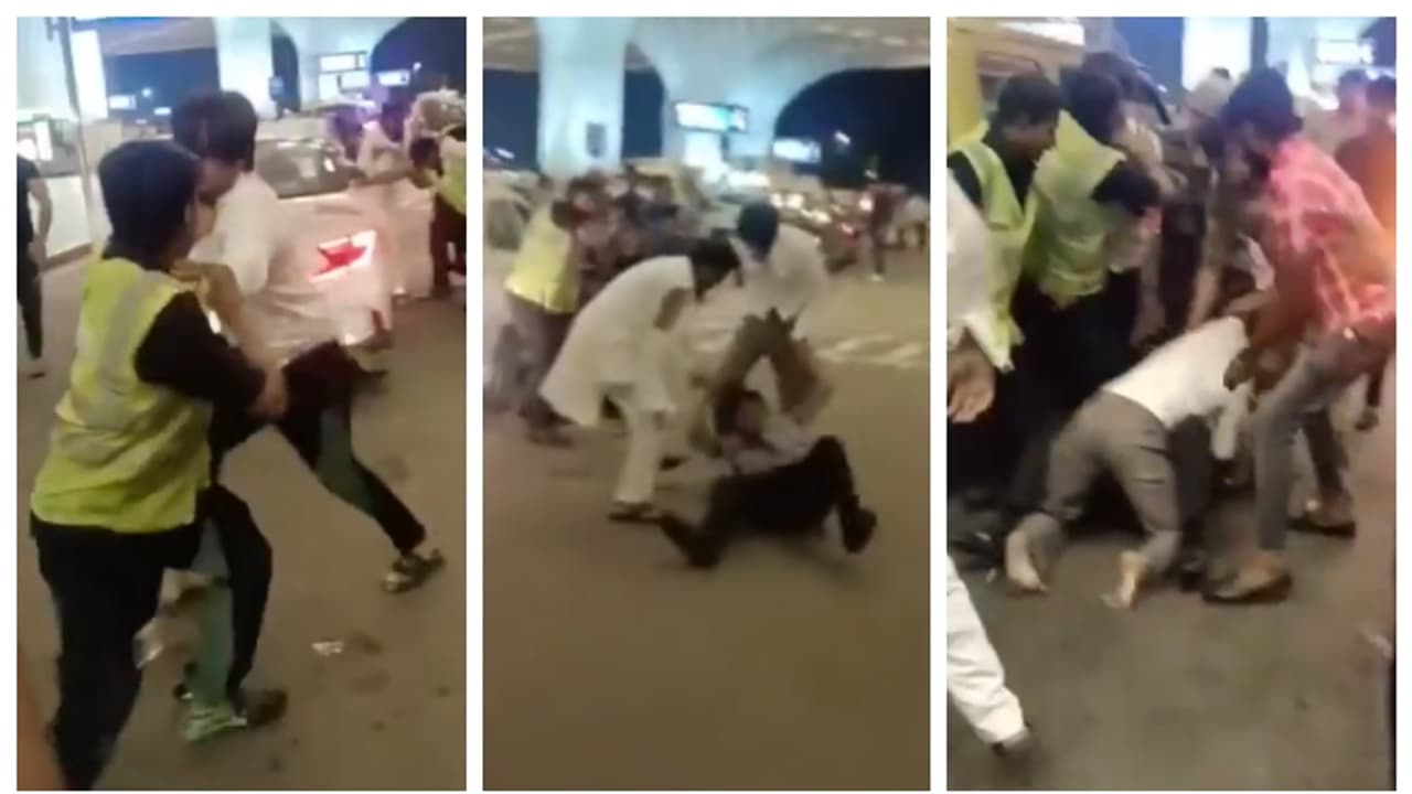 പാർക്കിംഗിനെ ചൊല്ലി തര്ക്കം; ഡ്രൈവർമാരും സെക്യൂരിറ്റി ഉദ്യോഗസ്ഥരും തമ്മിൽ മുംബൈ എയർപോട്ടിൽ കൂട്ടയടി പാർക്കിംഗിനെ ചൊല്ലി തര്ക്കം; ഡ്രൈവർമാരും സെക്യൂരിറ്റി ഉദ്യോഗസ്ഥരും തമ്മിൽ മുംബൈ എയർപോട്ടിൽ കൂട്ടയടി