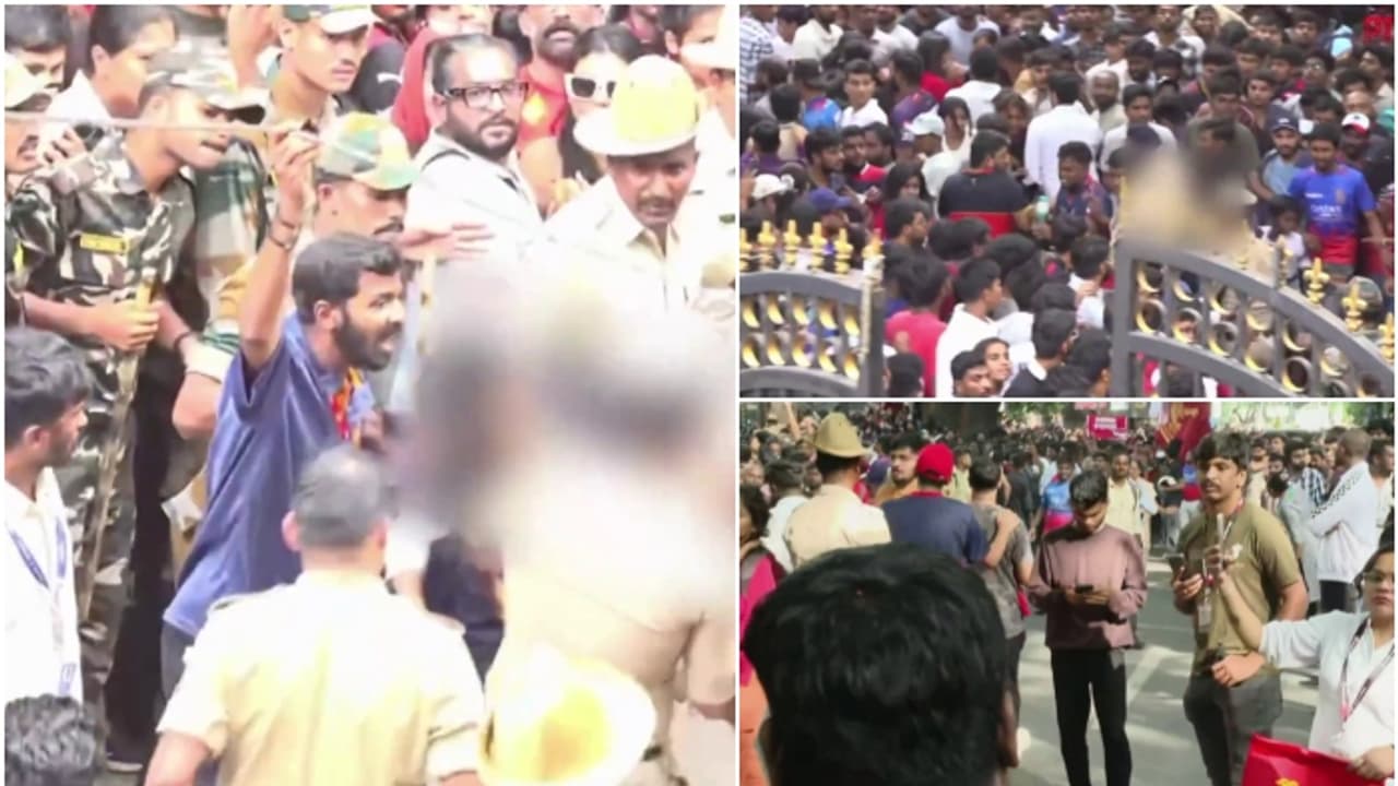 ചിന്നസ്വാമി സ്റ്റേഡിയം ദുരന്തം: മരിച്ച 11 പേരെ തിരിച്ചറിഞ്ഞു, 8 ബംഗളൂരു സ്വദേശികൾ; 5 സ്ത്രീകൾ, 6 പുരുഷന്മാർ ചിന്നസ്വാമി സ്റ്റേഡിയം ദുരന്തം: മരിച്ച 11 പേരെ തിരിച്ചറിഞ്ഞു, 8 ബംഗളൂരു സ്വദേശികൾ; 5 സ്ത്രീകൾ, 6 പുരുഷന്മാർ