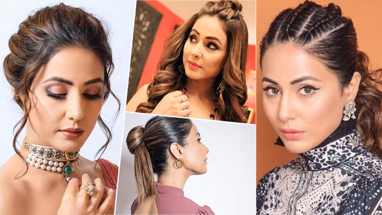 hina khan Easy To Make 7 hairstyle Perfect for Short Hair on Happy Eid ul Adha 2025 hina khan Easy To Make 7 hairstyle Perfect for Short Hair on Happy Eid ul Adha 2025