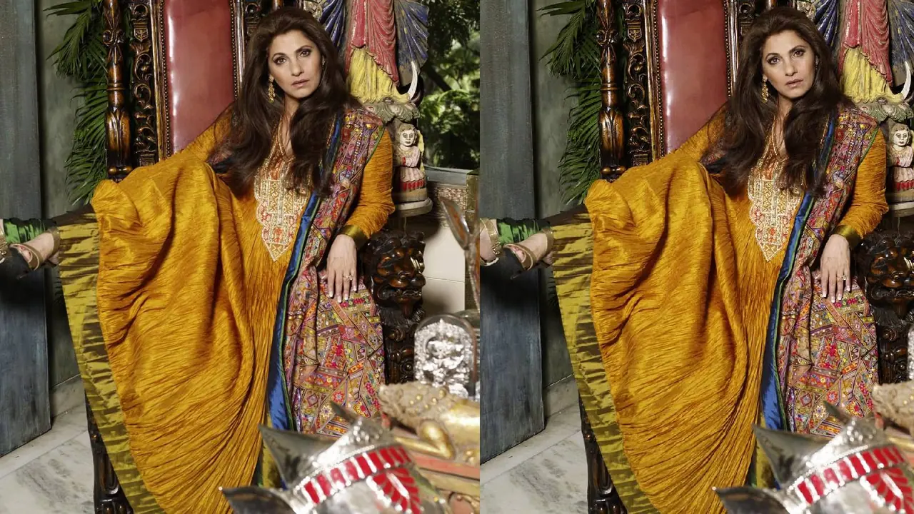 Dimple Kapadia Ethnic Look
