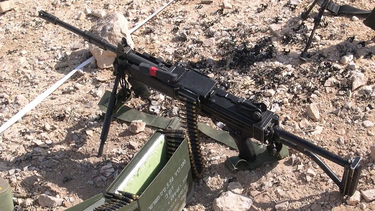 AI Negev Machine Gun