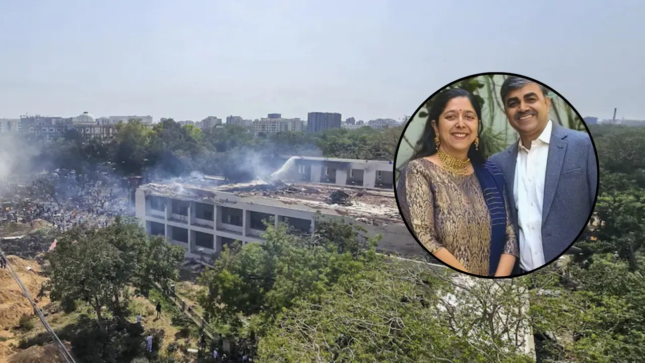 ahmedabad plane crash agra couple neeraj aparna london flight death