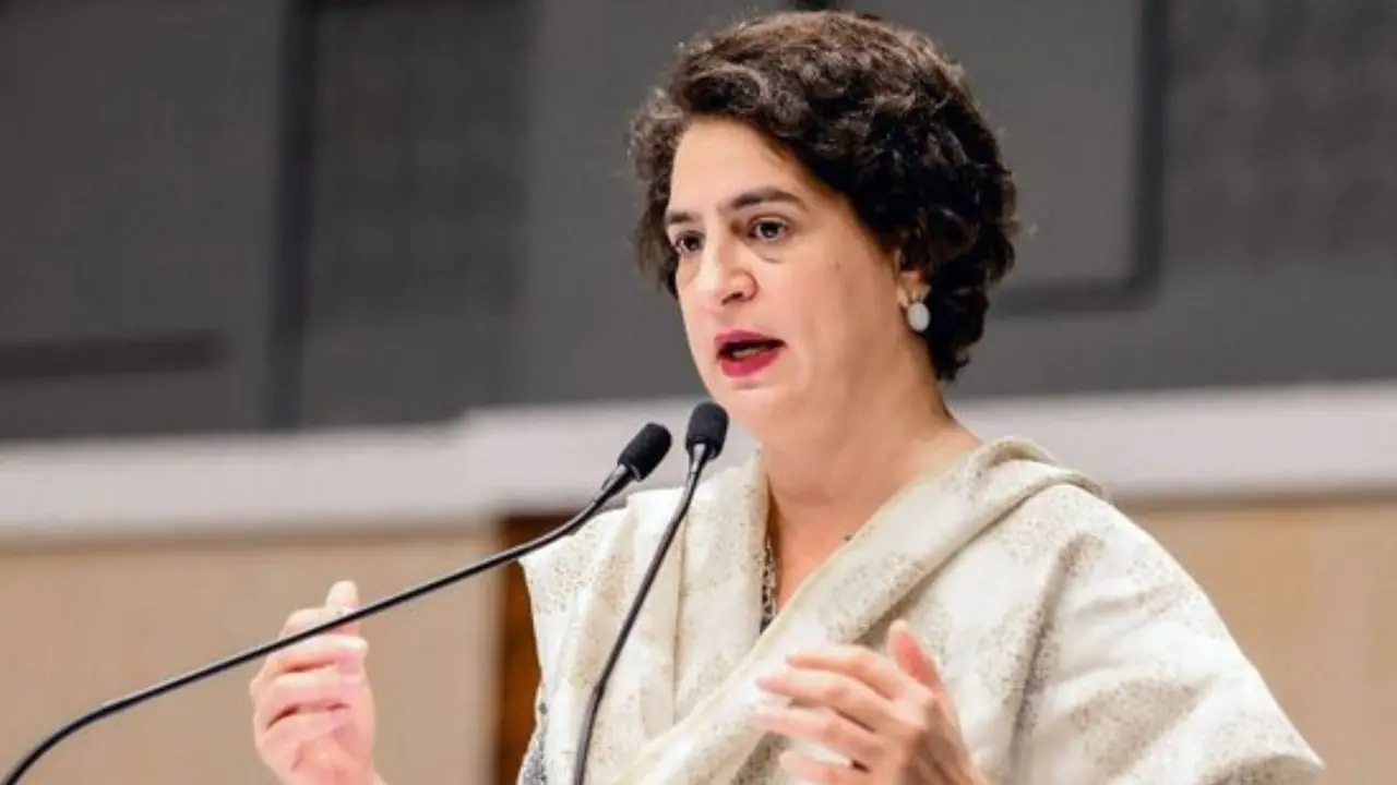 Congress Leader Priyanka Gandhi Congress Leader Priyanka Gandhi