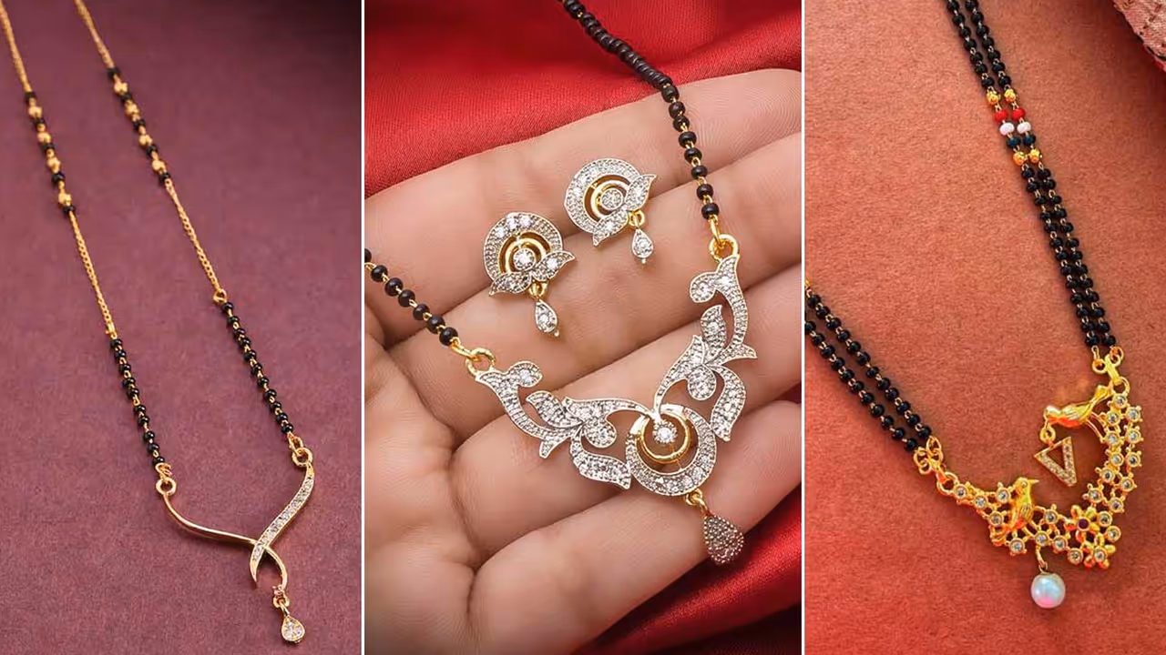 Trendy 3 Gram Short Mangalsutra Designs 2025 Trendy 3 Gram Short Mangalsutra Designs 2025