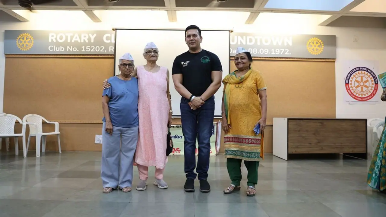 Viral Desai, the ‘Greenman’, Motivates Elderly Women to Adopt Eco Friendly Habits