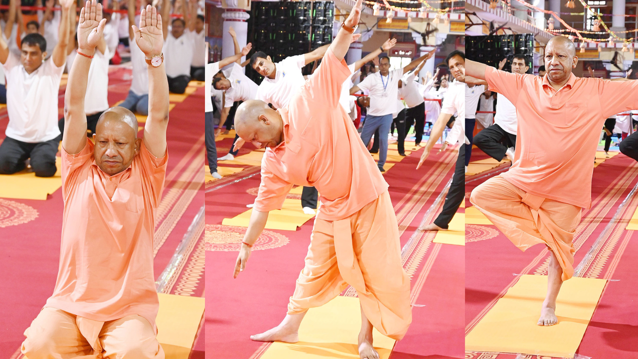 international yoga day 2025 gorakhpur cm yogi adityanath