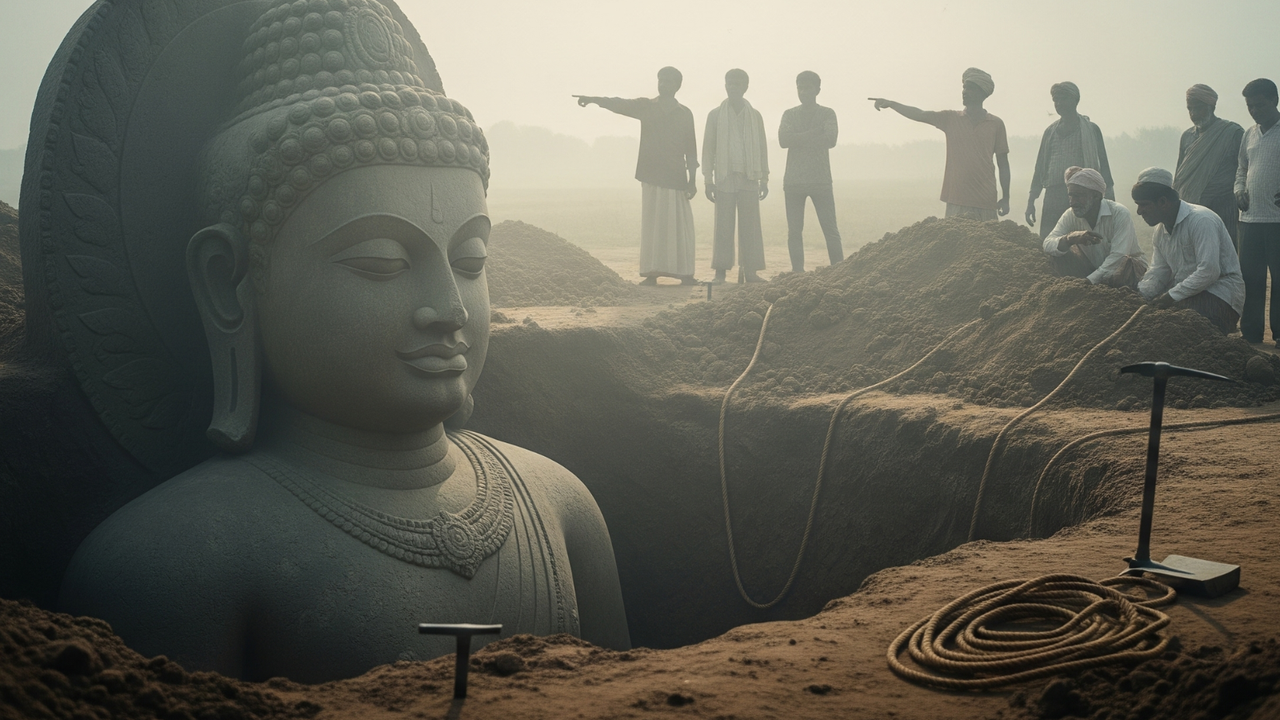 ancient idol found shikohabad up buddha mahavir ancient idol found shikohabad up buddha mahavir
