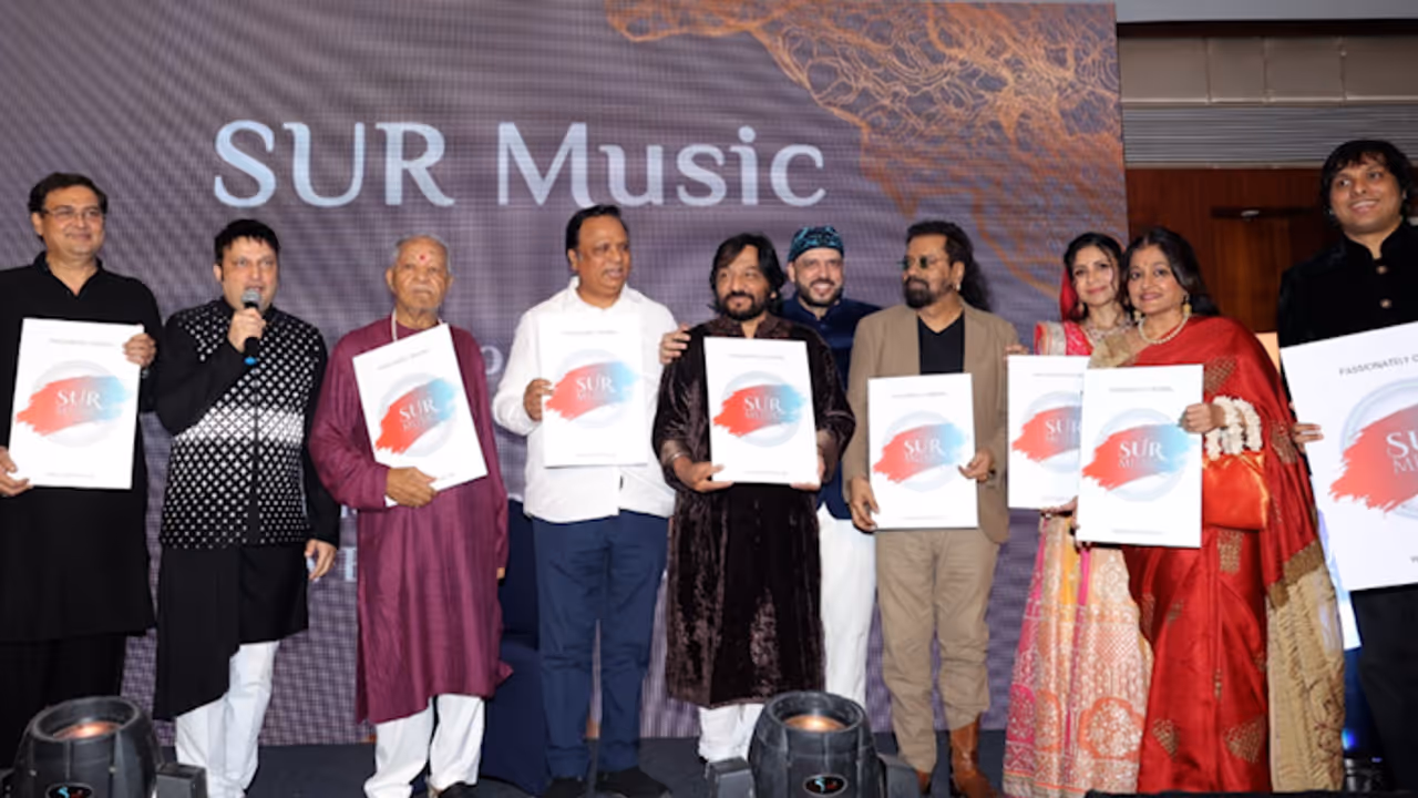 Rajeev Mahavir’s ‘SUR Music’ Debuts with Legends