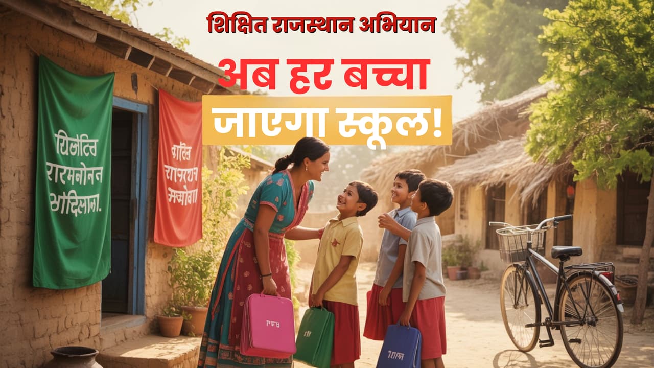 cm shikshit rajasthan abhiyan school enrollment campaign cm shikshit rajasthan abhiyan school enrollment campaign