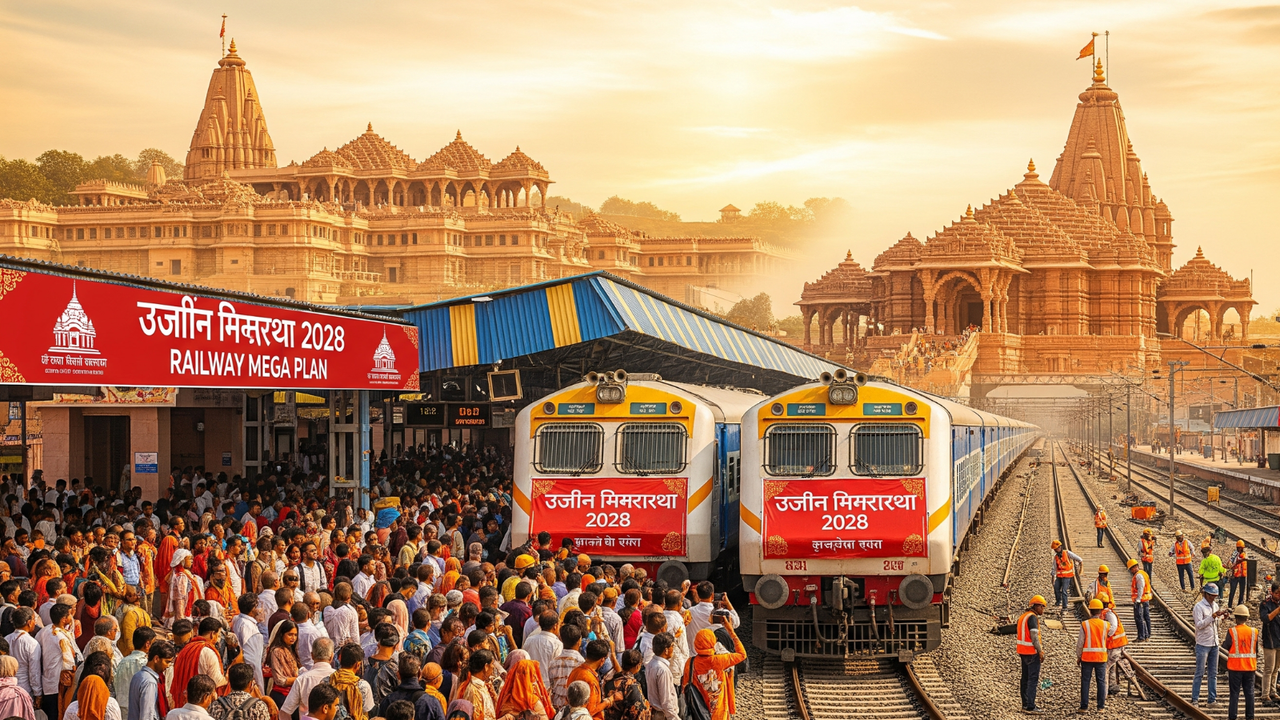 ujjain simhastha 2028 railway plans passenger infrastructure upgrade ujjain simhastha 2028 railway plans passenger infrastructure upgrade