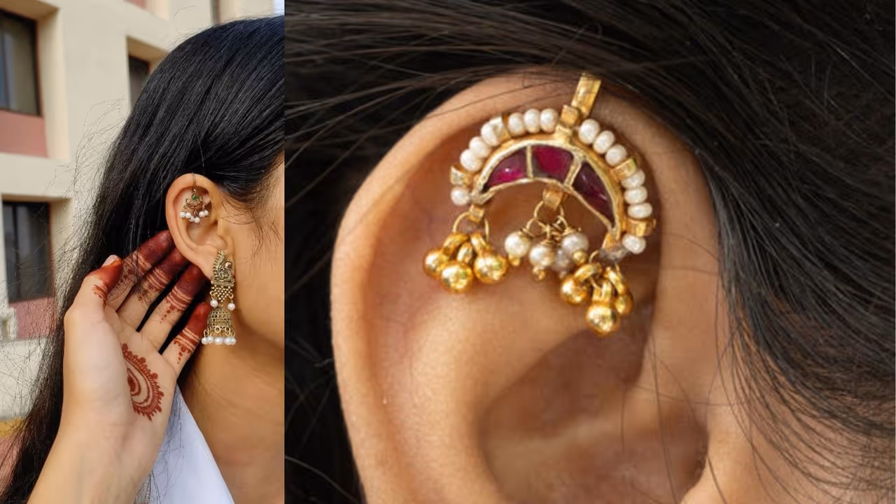 Latest Bugadi earrings for stylish traditional outfits