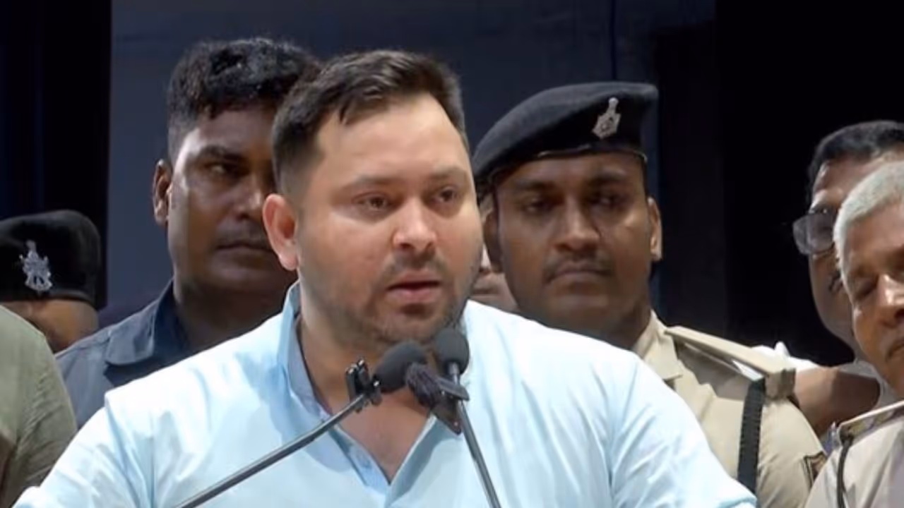 Rashtriya Janata Dal leader (RJD) Tejashwi Yadav