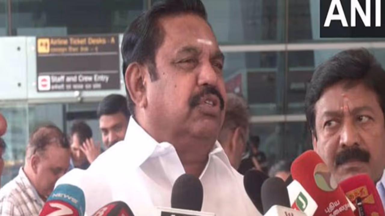 AIADMK General Secretary Edappadi K Palaniswami