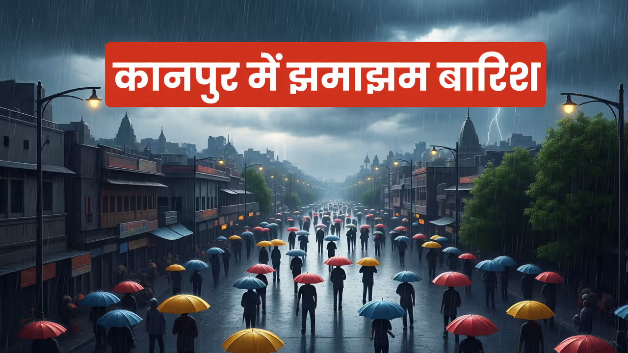 kanpur weather update monsoon rain forecast 5 days rainfall